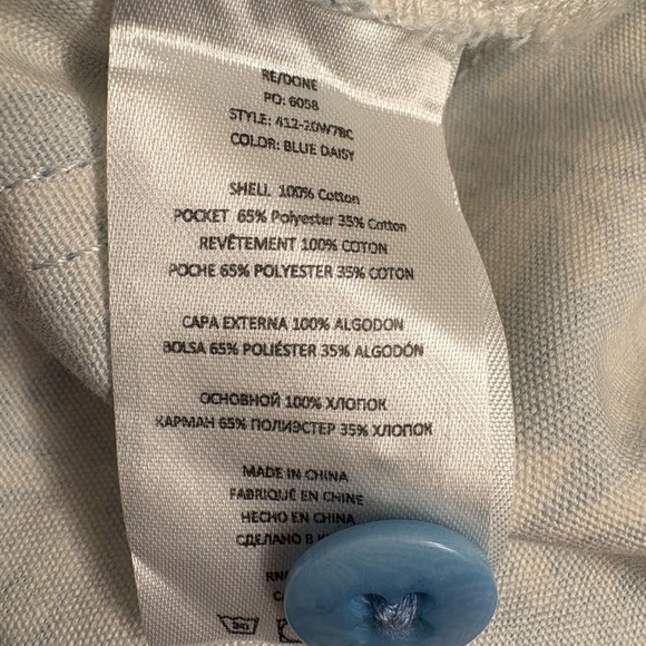 RE/DONE 70s Daisy Floral Bootcut High Rise Jeans Size 26 - Picture 6 of 10